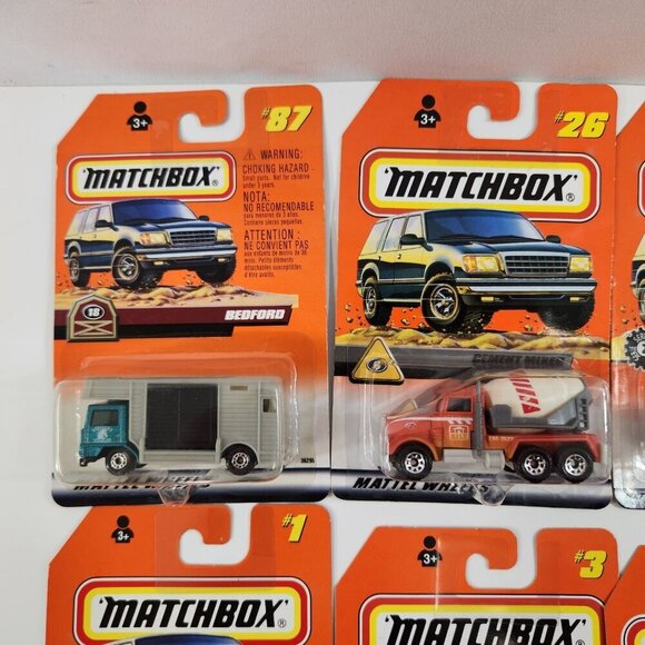 Matchbox Work Trucks Peterbilt Volvo Bedford Tanker Garbage Diecast Cars Lot MOC - Picture 4 of 15